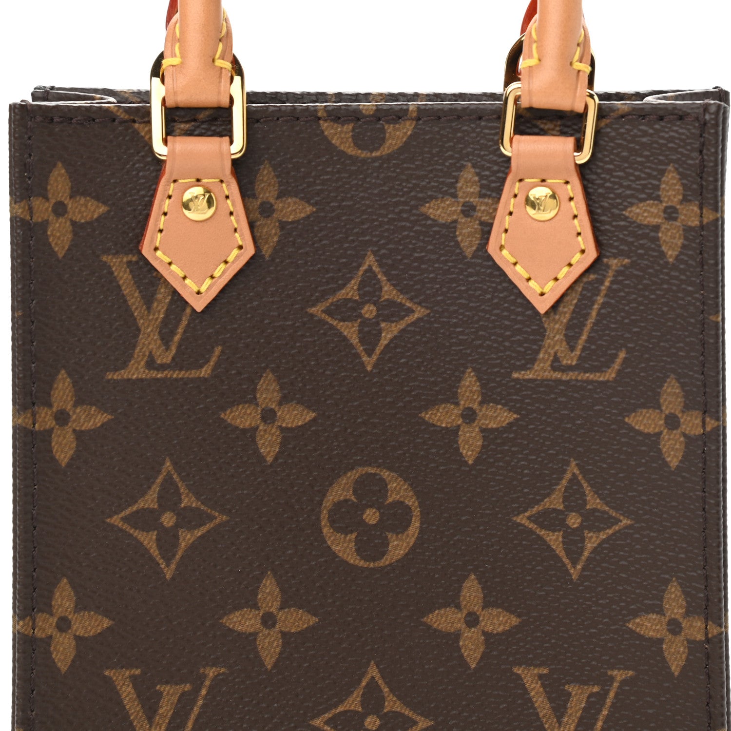 Louis Vuitton Monogram Petit Sac Plat 7 of 9