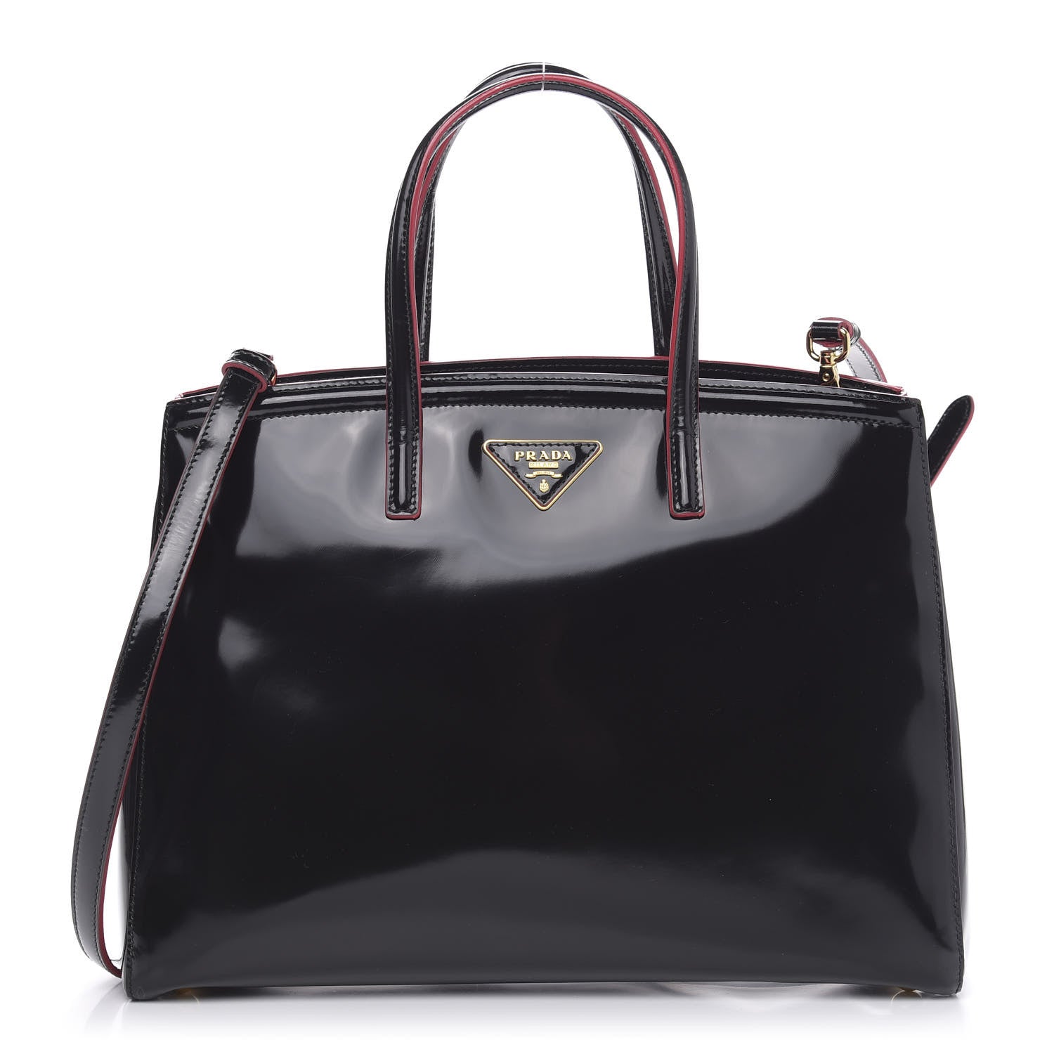Prada Spazzolato Tote Black 1 of 10