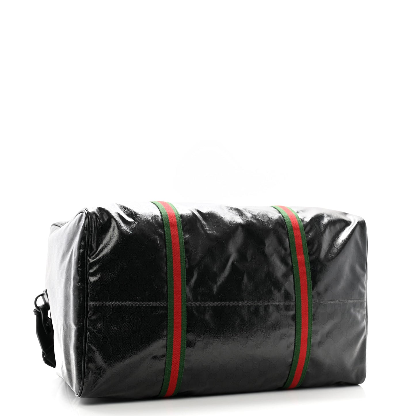 Crystal Monogram Web Large Duffle Bag Black