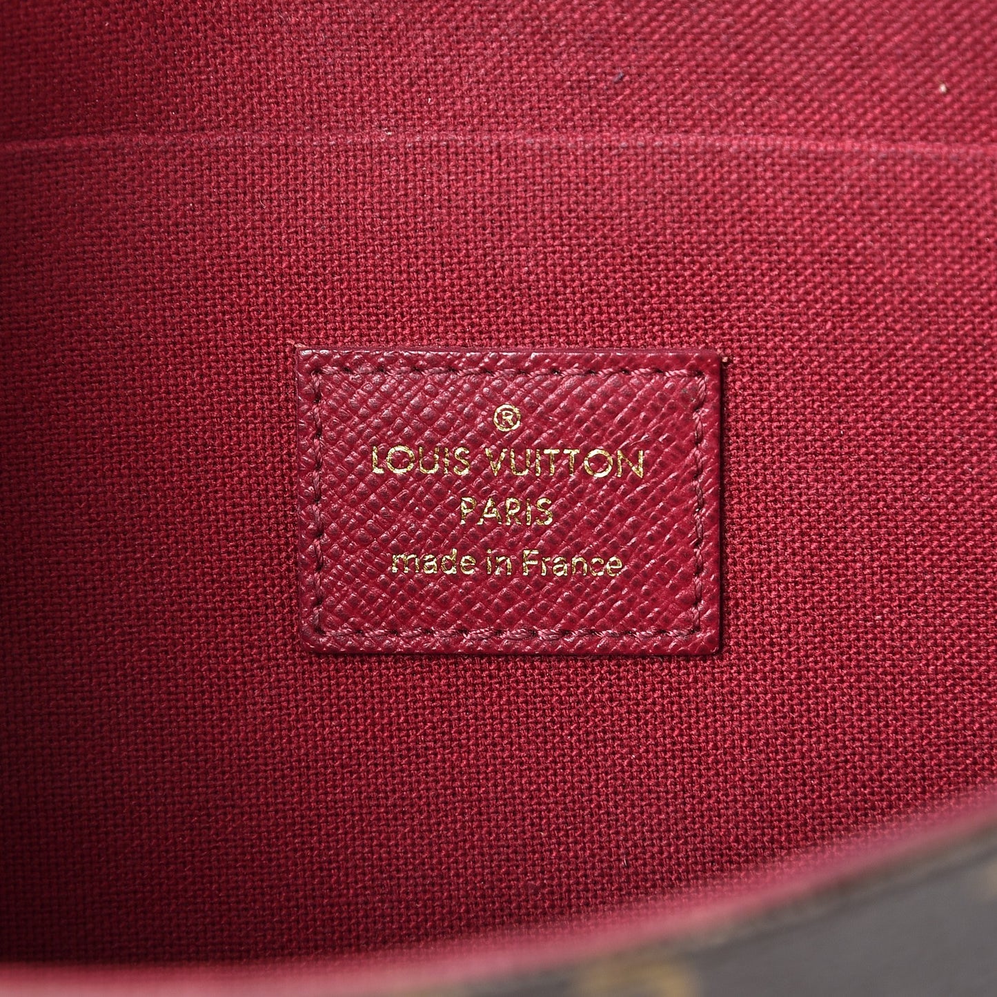 Monogram Pochette Felicie Chain Wallet Fuchsia