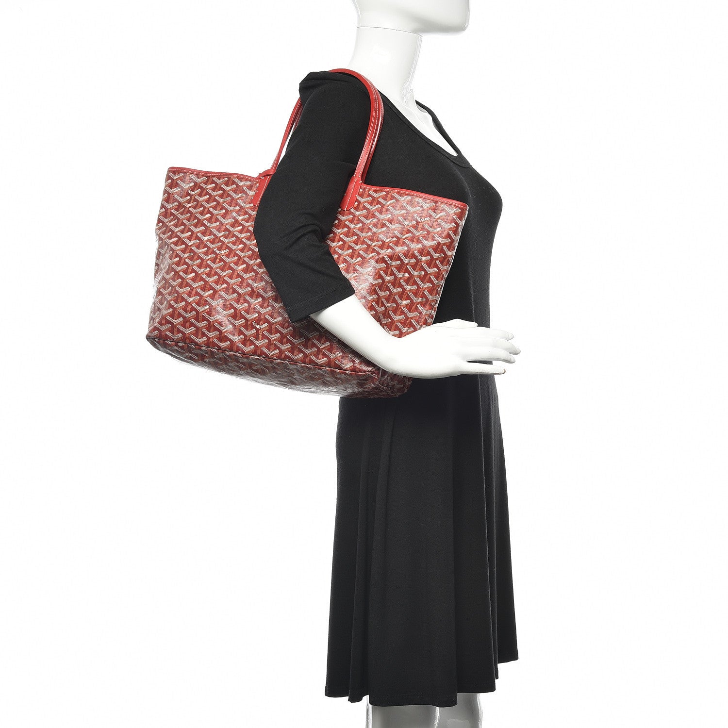 Goyard Goyardine Saint Louis PM Red 2 of 15