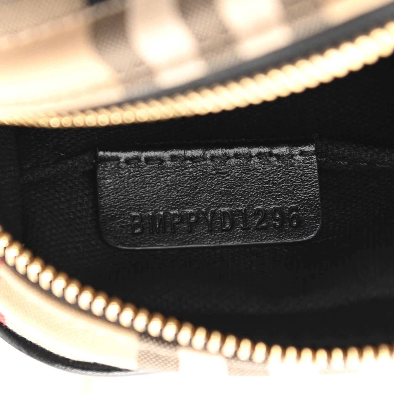Burberry Calfskin Vintage Check Camera Bag Archive Beige 7 of 12