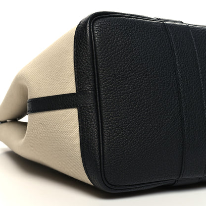 Hermes Twill D Negonda Garden Party 36 MM Tote Beton Black 9 of 11