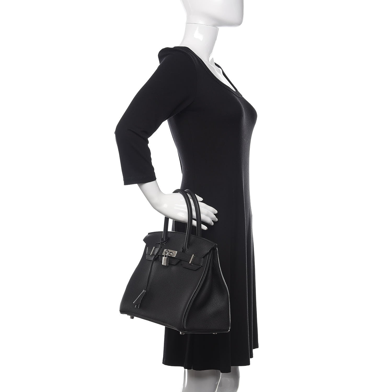 Hermes Togo Birkin 30 Black 2 of 13