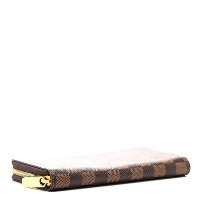 Louis Vuitton Damier Ebene Zippy Wallet Rose Ballerine 4 of 6