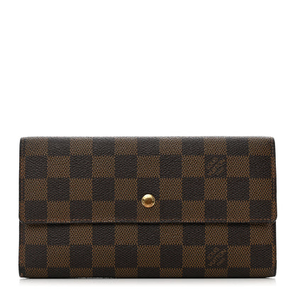 Louis Vuitton Damier Ebene Porte Tresor International Wallet 1 of 7