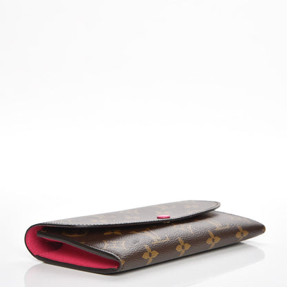 Louis Vuitton Monogram Emilie Wallet Hot Pink 4 of 7