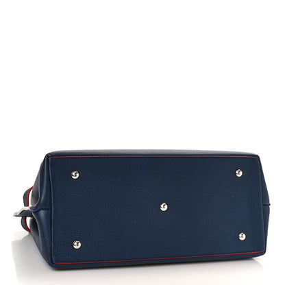 Louis Vuitton Calfskin Lockme Day Marine Rouge 4 of 8