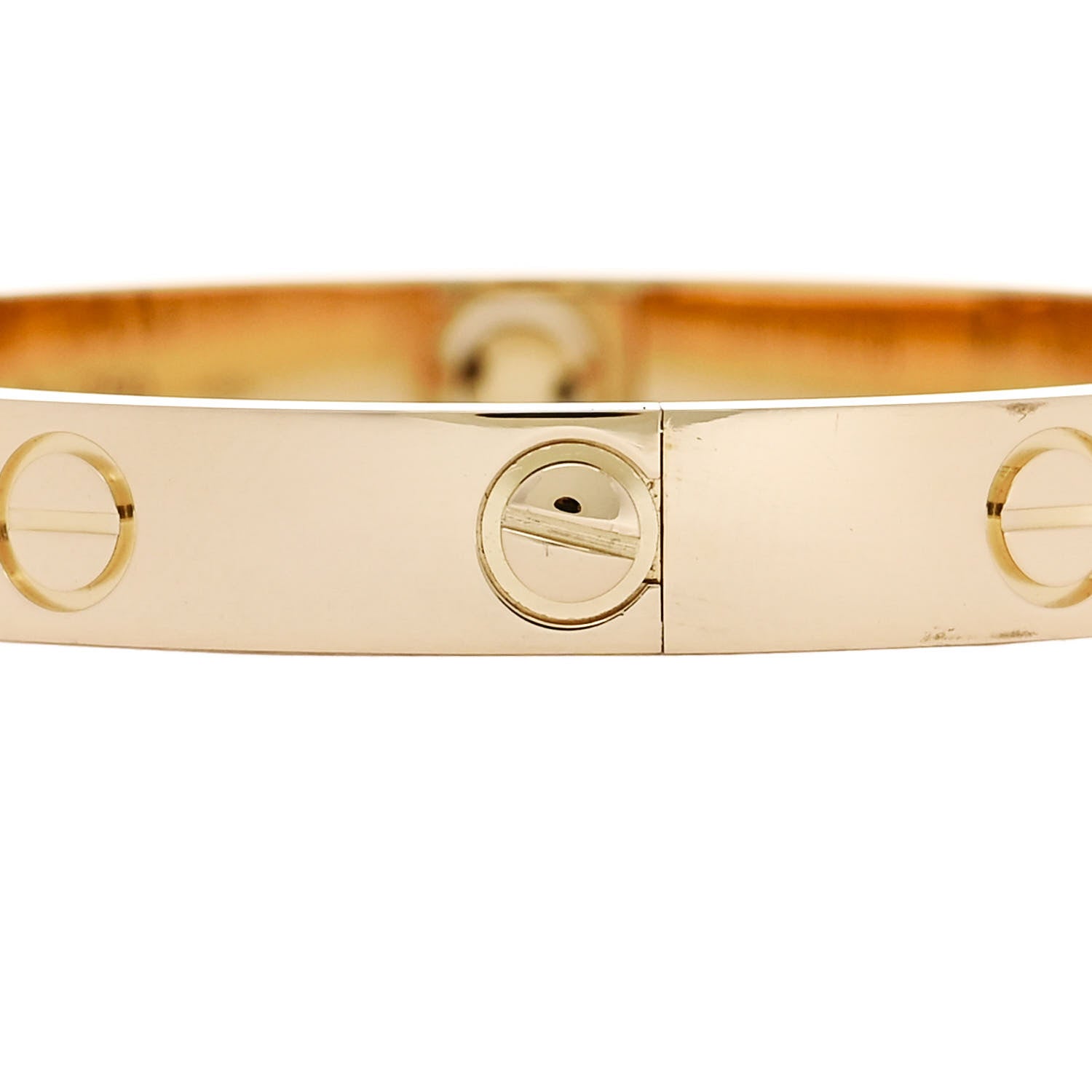 Cartier 18K Yellow Gold LOVE Bracelet 15 4 of 10