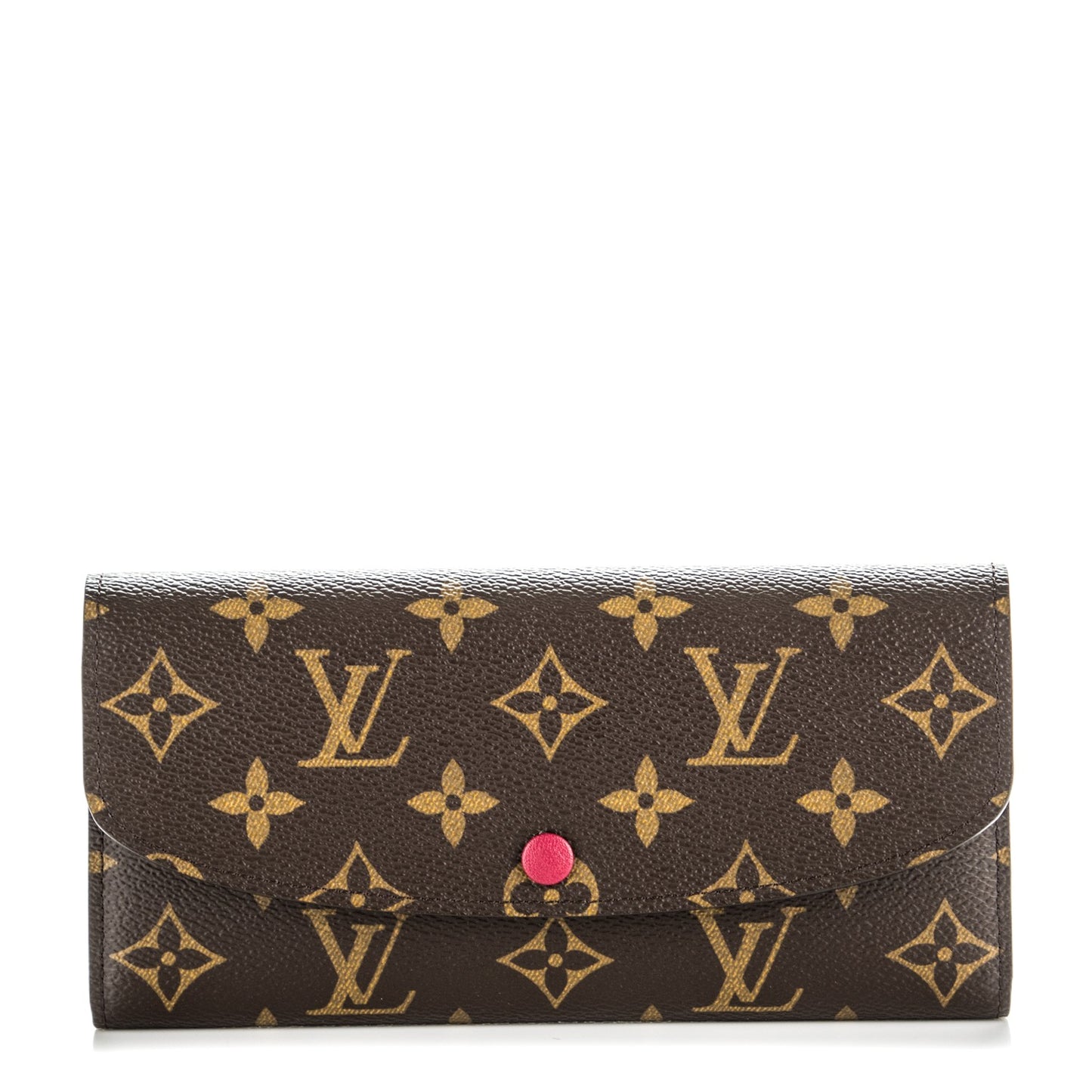 Monogram Emilie Wallet Fuchsia