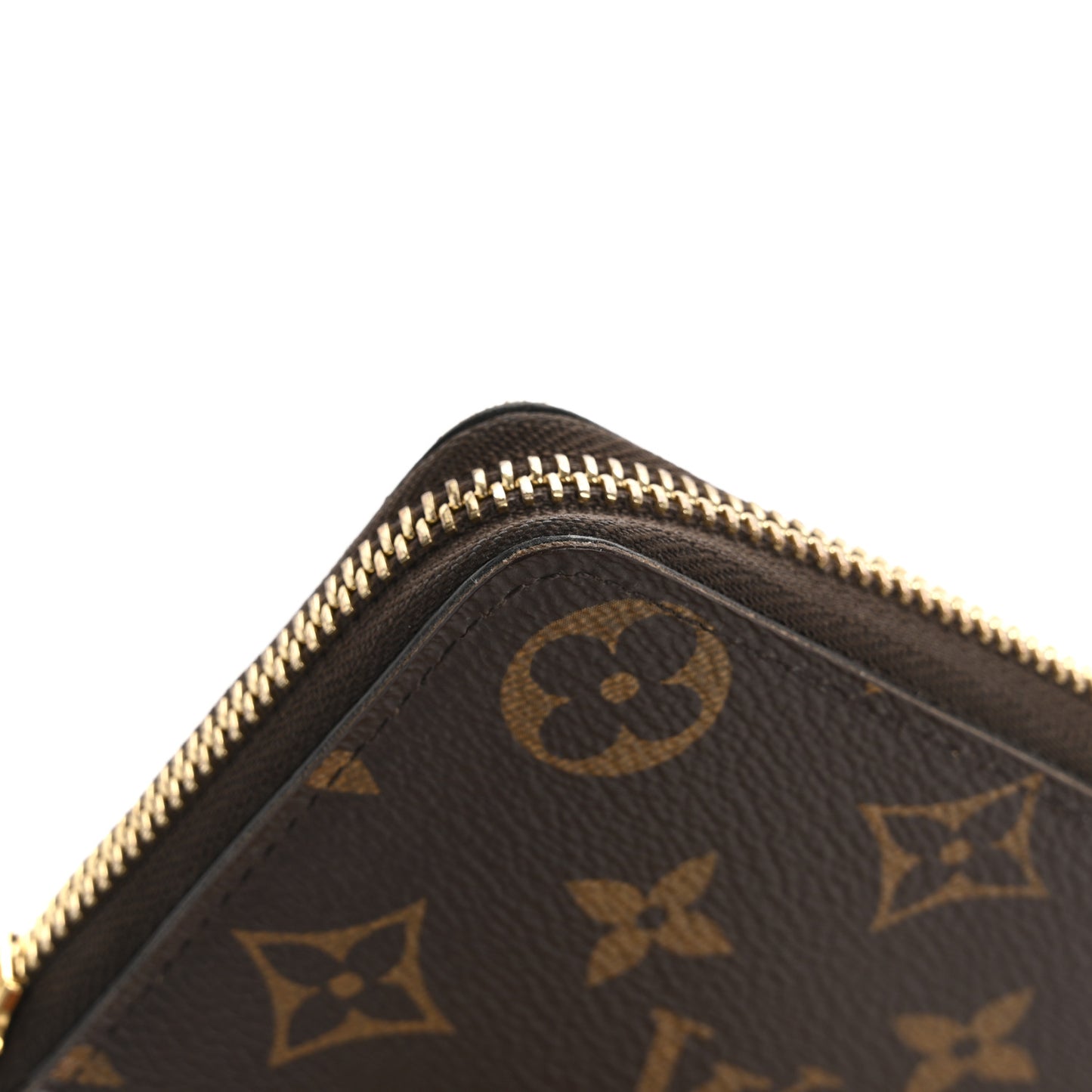 Monogram Clemence Wallet Rose Ballerine