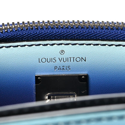 Louis Vuitton Calfskin Kick Mini City Steamer Blue 6 of 9