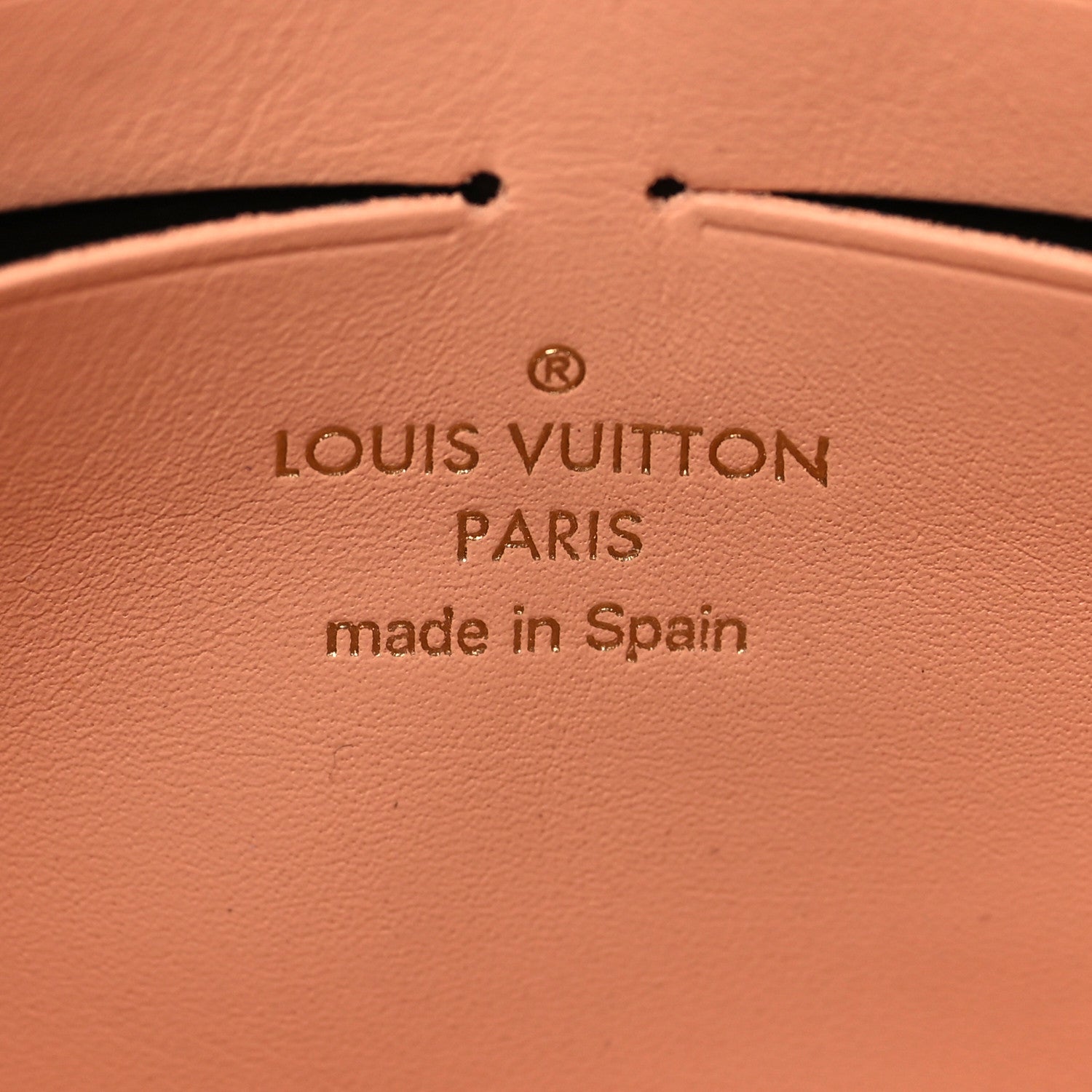 Louis Vuitton Damier Ebene Vavin Chain Wallet Creme 6 of 10