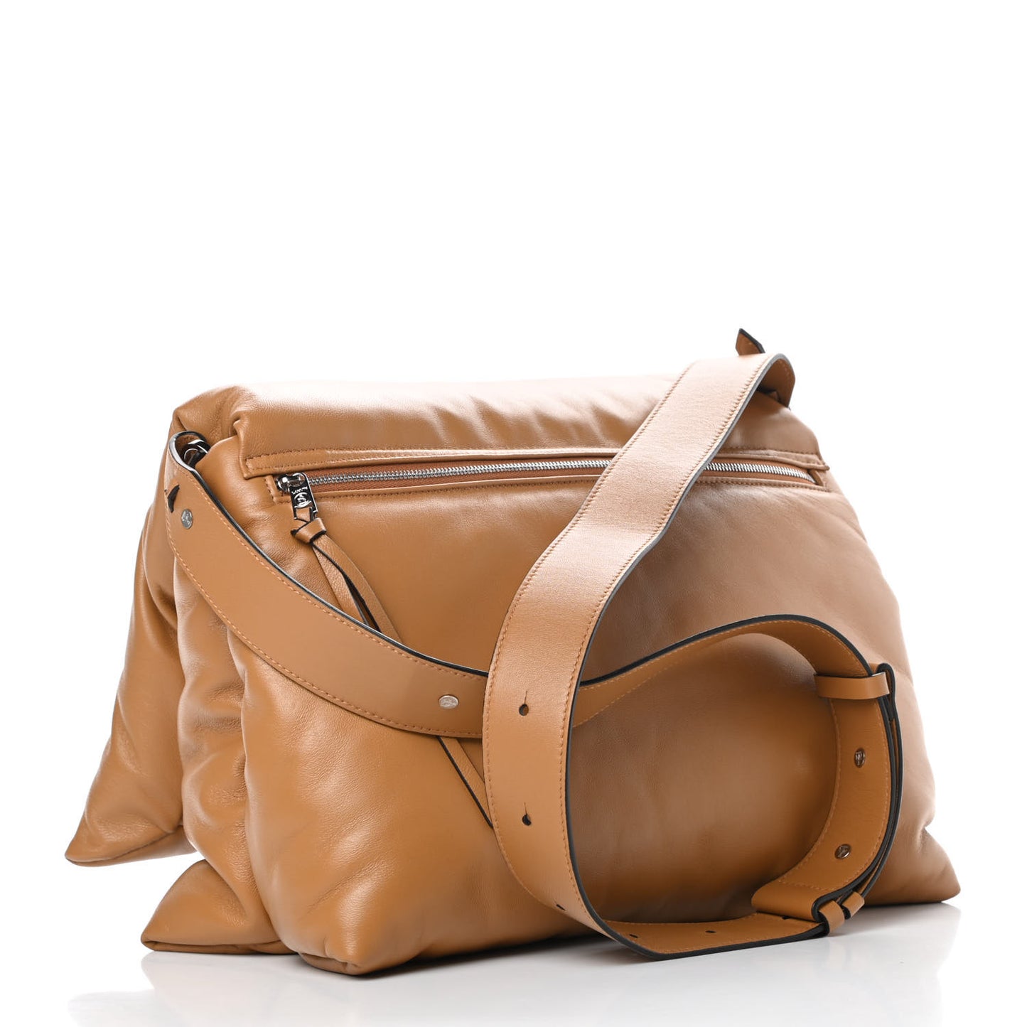 Lambskin Sugar Flap Shoulder Bag Sand