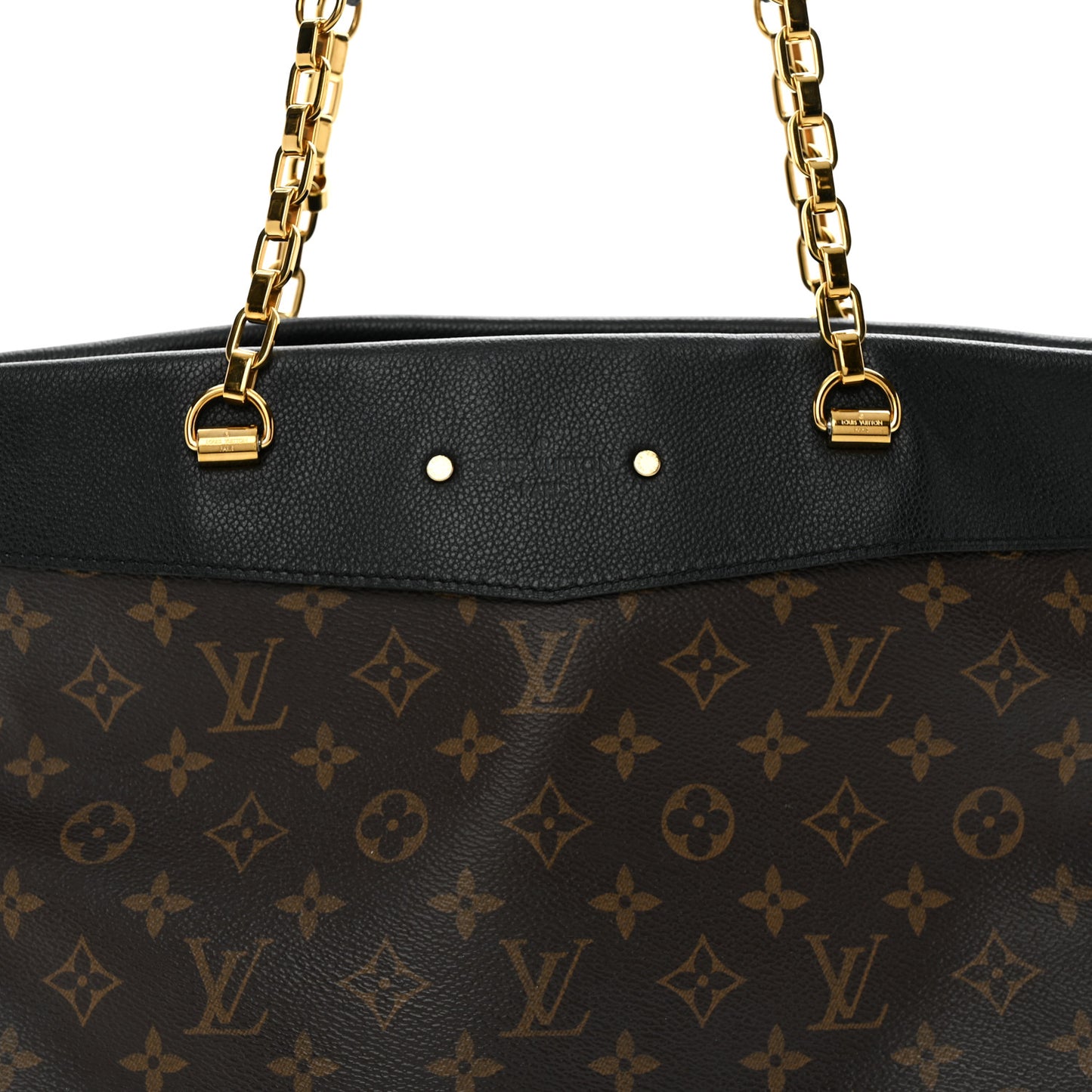 Monogram Pallas Shopper Black