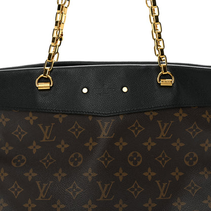Louis Vuitton Monogram Pallas Shopper Black 9 of 13