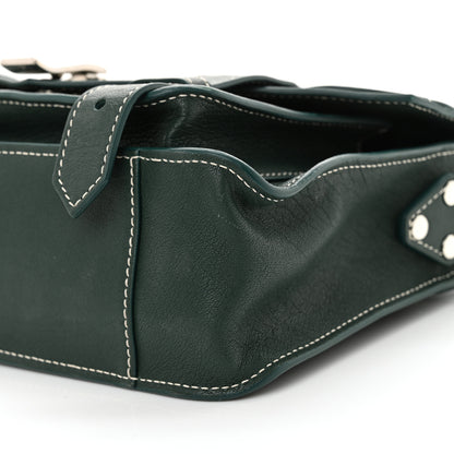 Proenza Schouler Lambskin Tiny PS1 Satchel Dark Green 10 of 11