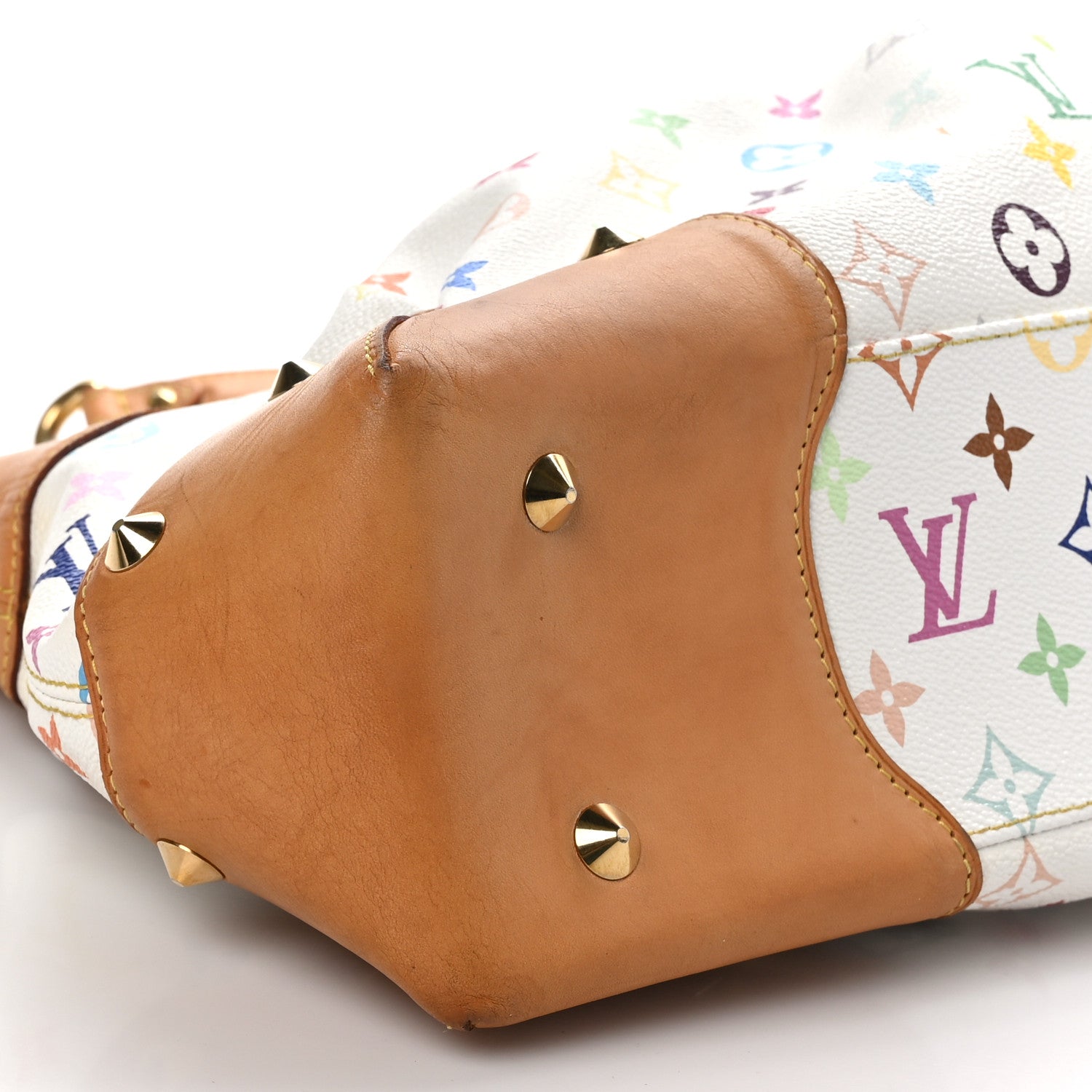 Louis Vuitton Monogram Multicolor Judy GM White 8 of 10