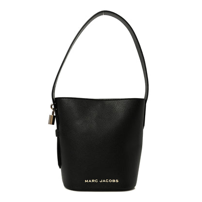 Marc Jacobs Grained Calfskin Drifter Bucket Bag Black 1 of 12