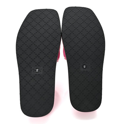 Gucci Nappa GG Matelasse Flat Slide Sandals 37 Bon Bon 6 of 9