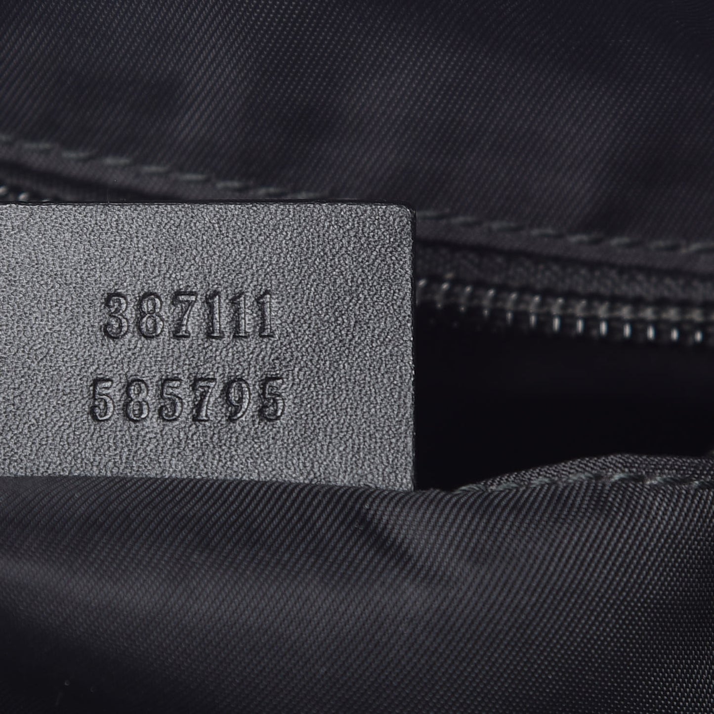 GG Supreme Monogram Web Messenger Bag Black