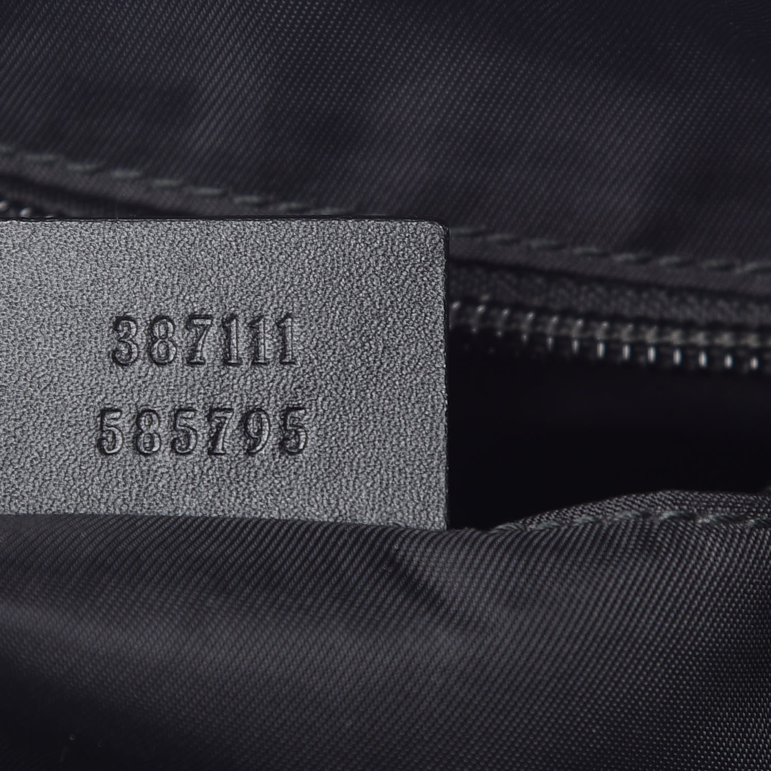 Gucci GG Supreme Monogram Web Messenger Bag Black 7 of 9