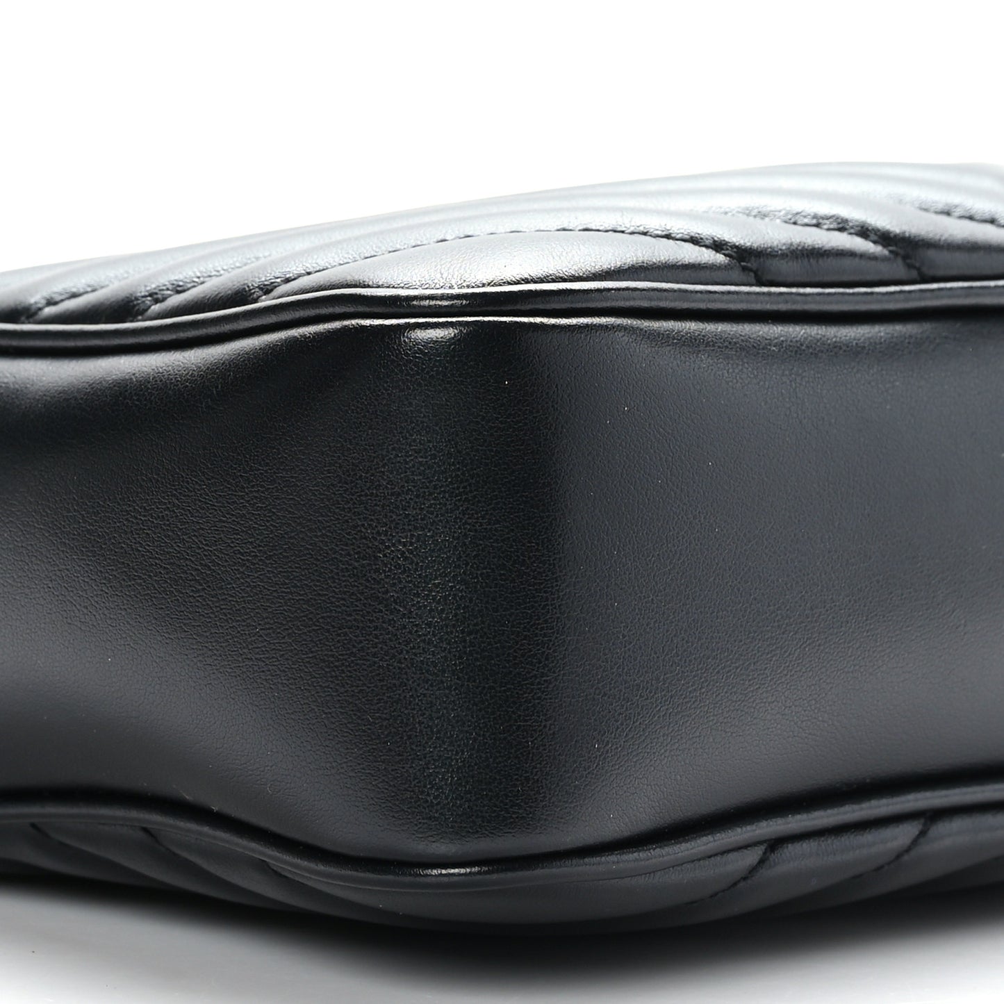 Calfskin Matelasse Monogram Lou Camera Bag Black