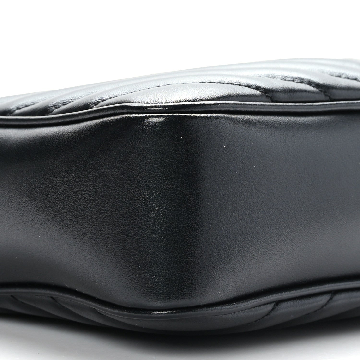 Saint Laurent Calfskin Matelasse Monogram Lou Camera Bag Black 8 of 9
