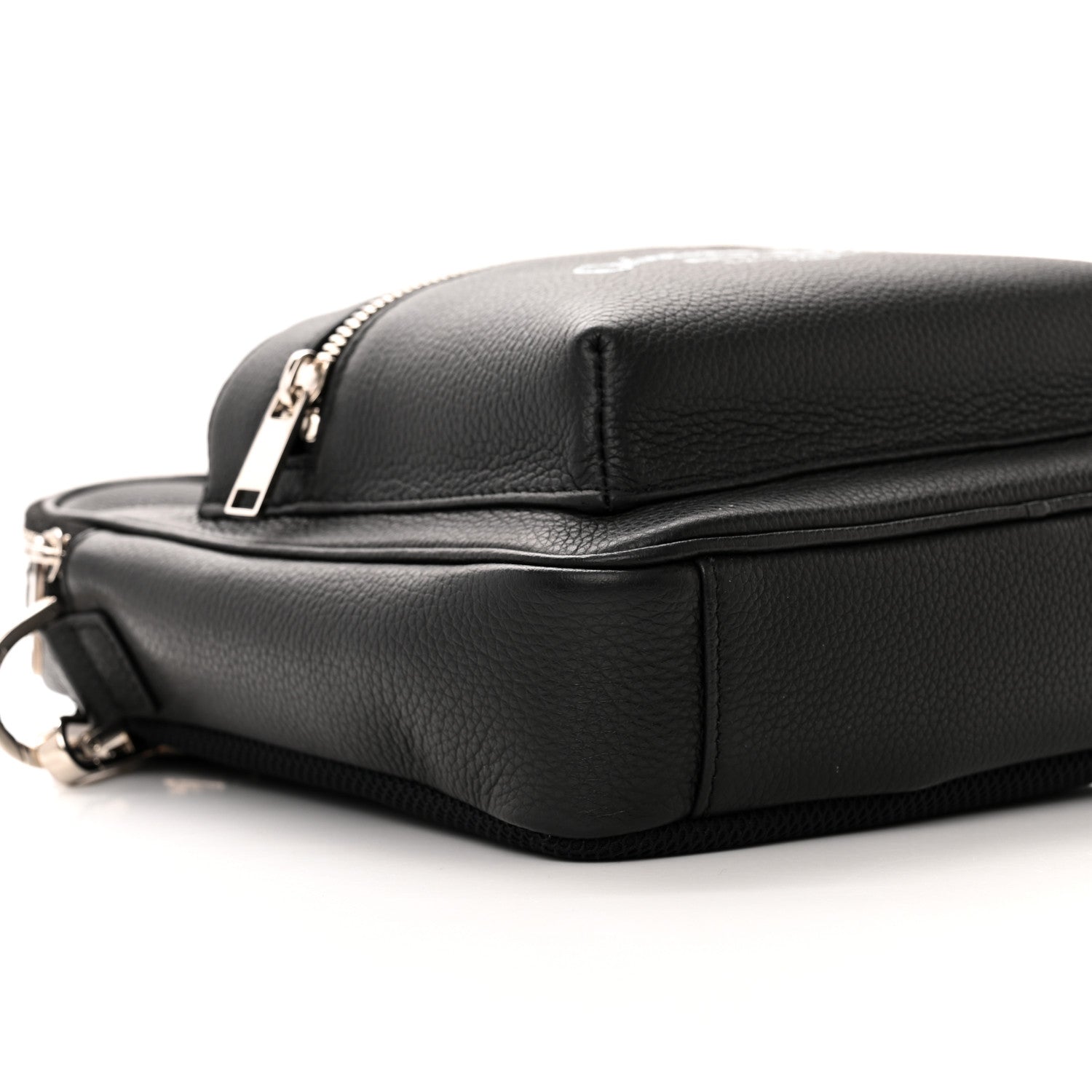 Christian Dior Grained Calfskin Mini Rider Backpack Black 9 of 10