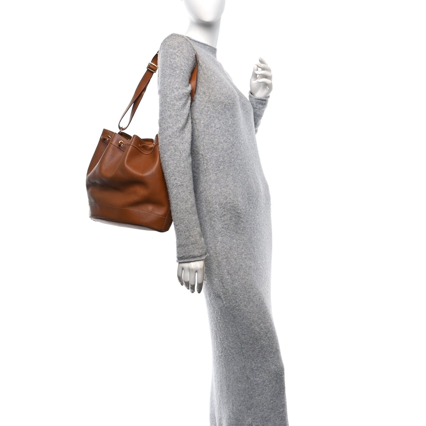 Courchevel Market Drawstring Bag 28 Gold