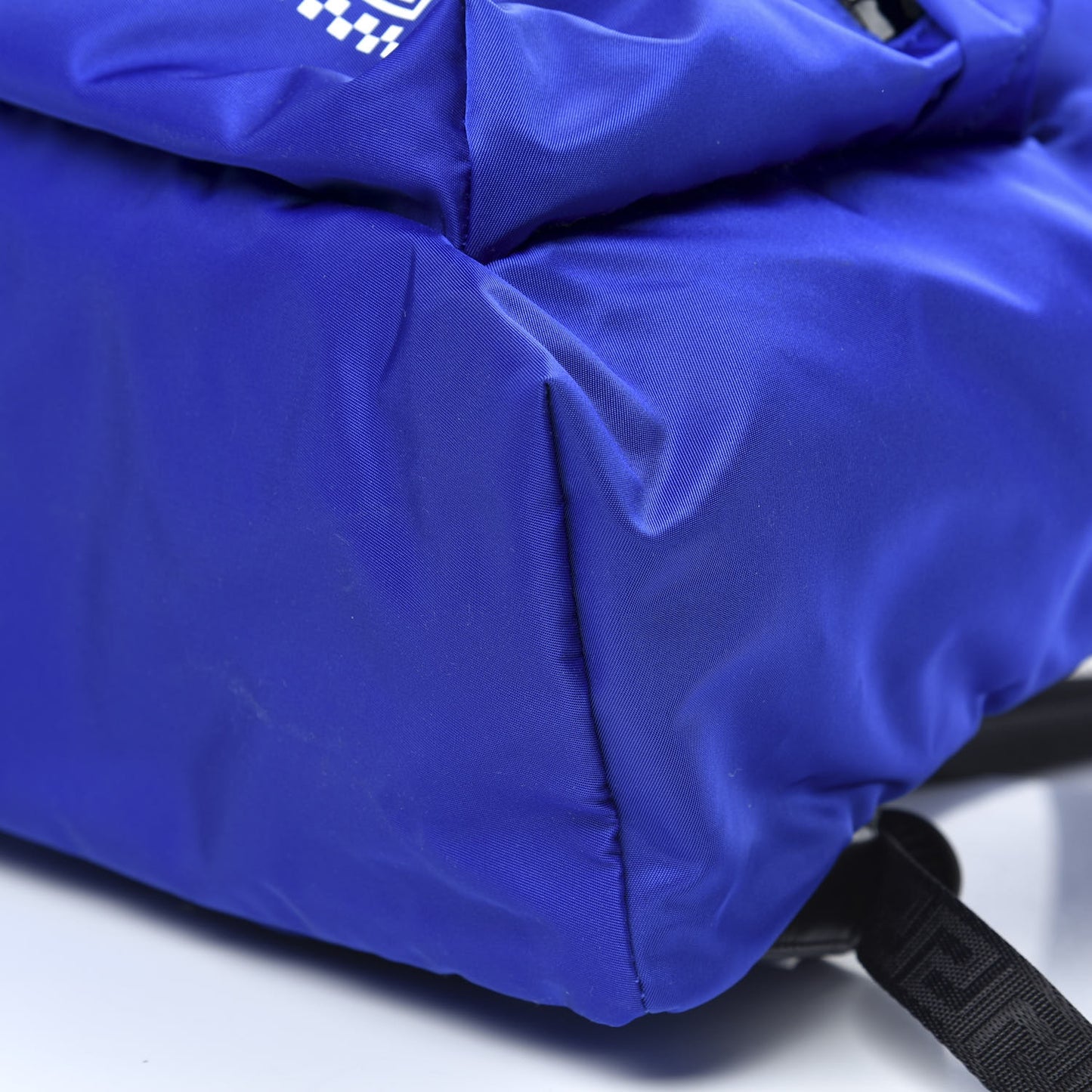 Nylon 90's Vintage Logo Backpack Blue
