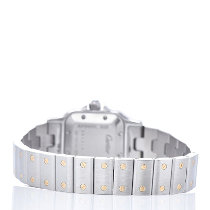 Cartier Stainless Steel 18K Yellow Gold 24mm Santos De Cartier Galbee Automatic Watch 4 of 5