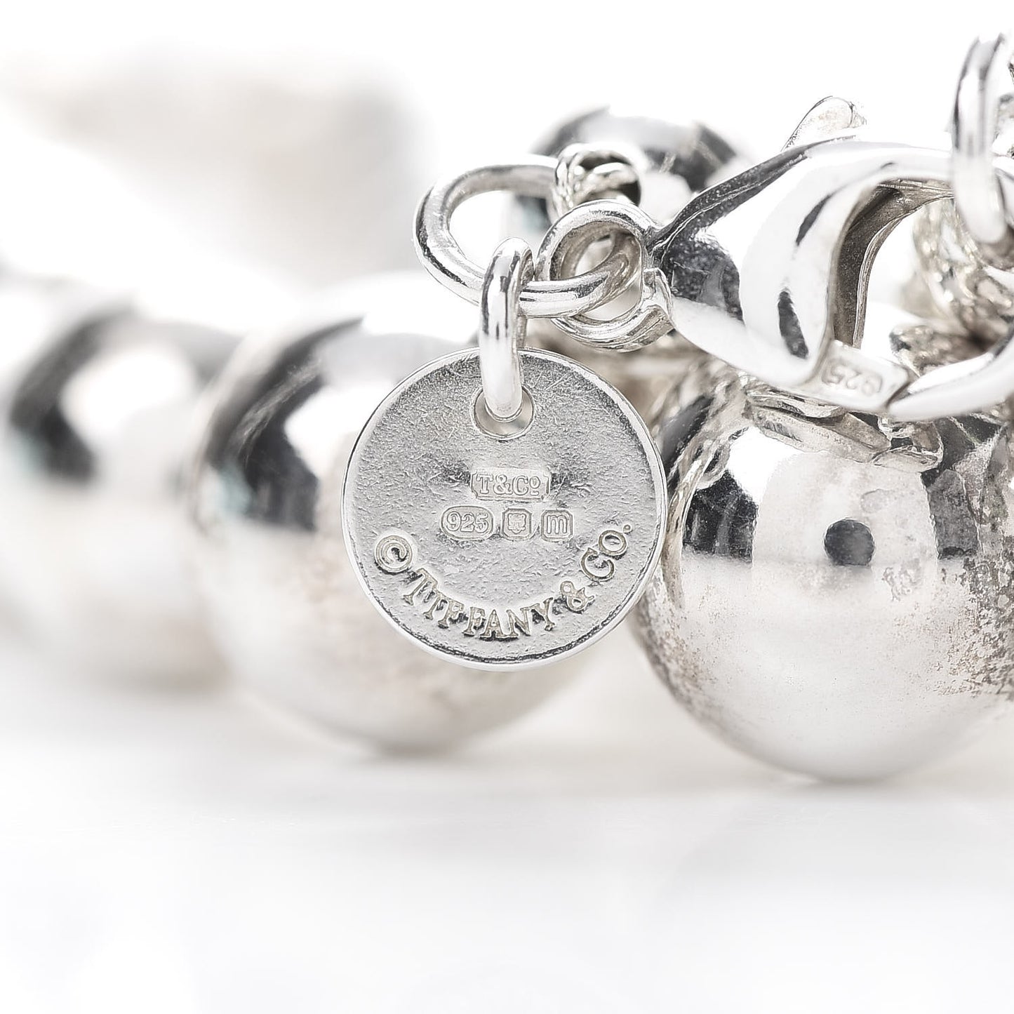Sterling Silver HardWear Graduated Ball Necklace