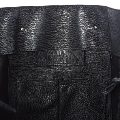 Balenciaga Calfskin Papier A4 Zip Around Plate Tote Black 6 of 12
