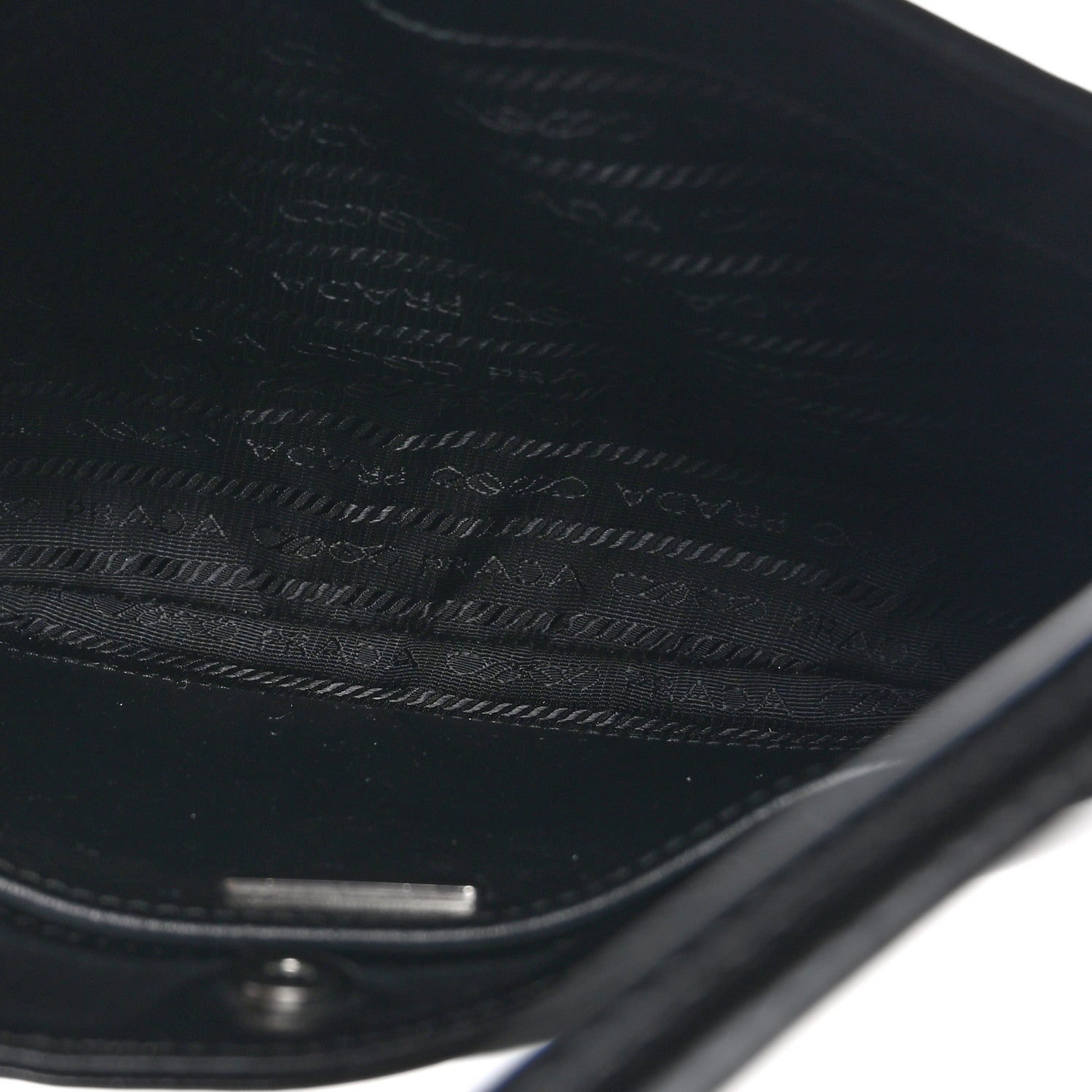Prada Spazzolato Cleo Shoulder Bag Black 5 of 8
