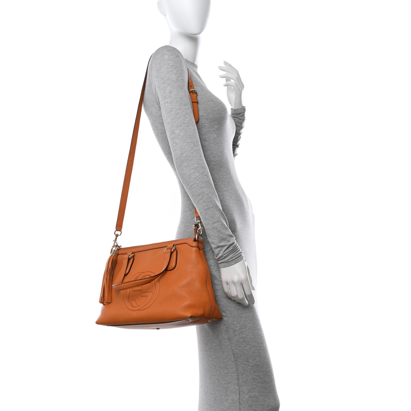 Cellarius Calfskin Small Soho Top Handle Satchel Curcuma