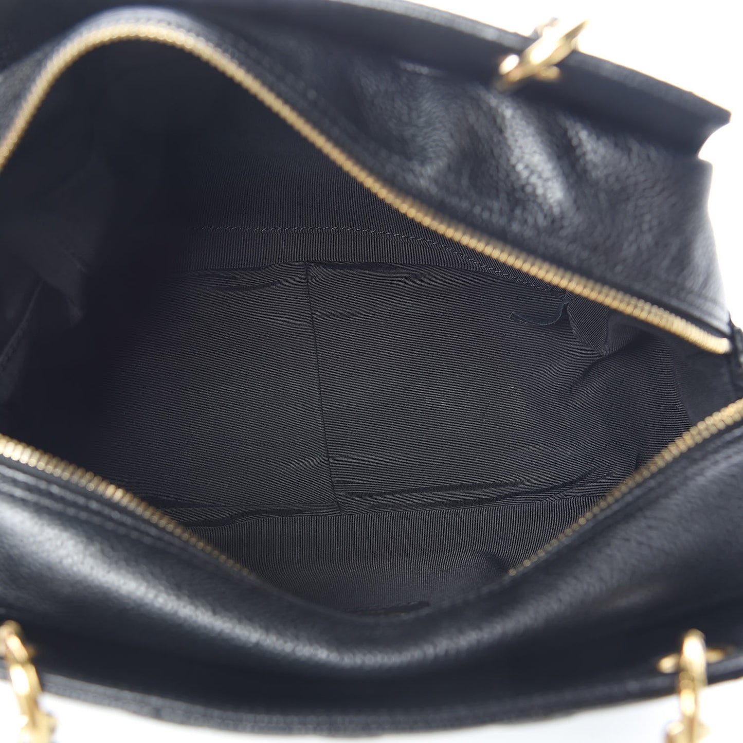 Caviar Quilted Petit Timeless Tote PTT Black