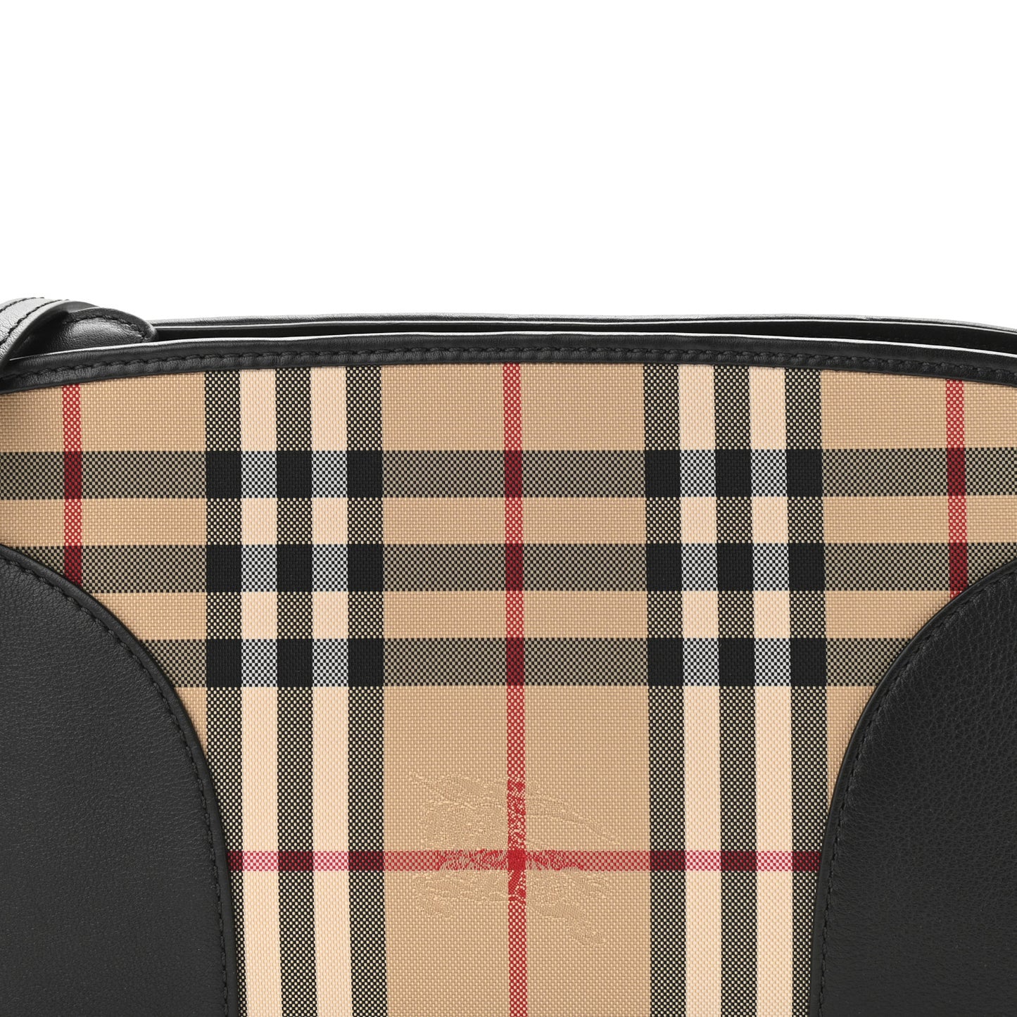 Horseferry Check Small Chichester Crossbody Clutch Bag Black