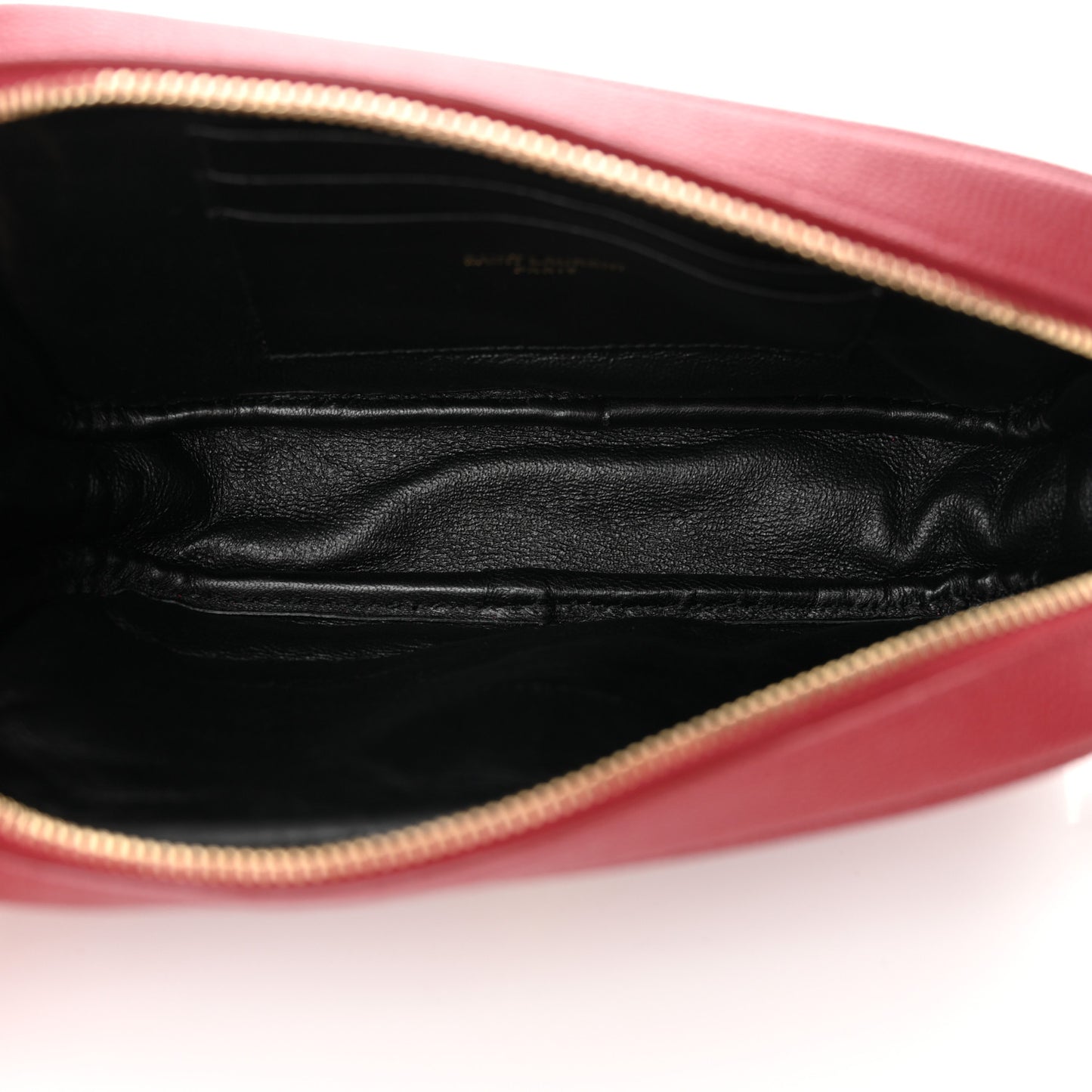 Grain De Poudre Matelasse Monogram Mini Lou Camera Bag Opyum Red