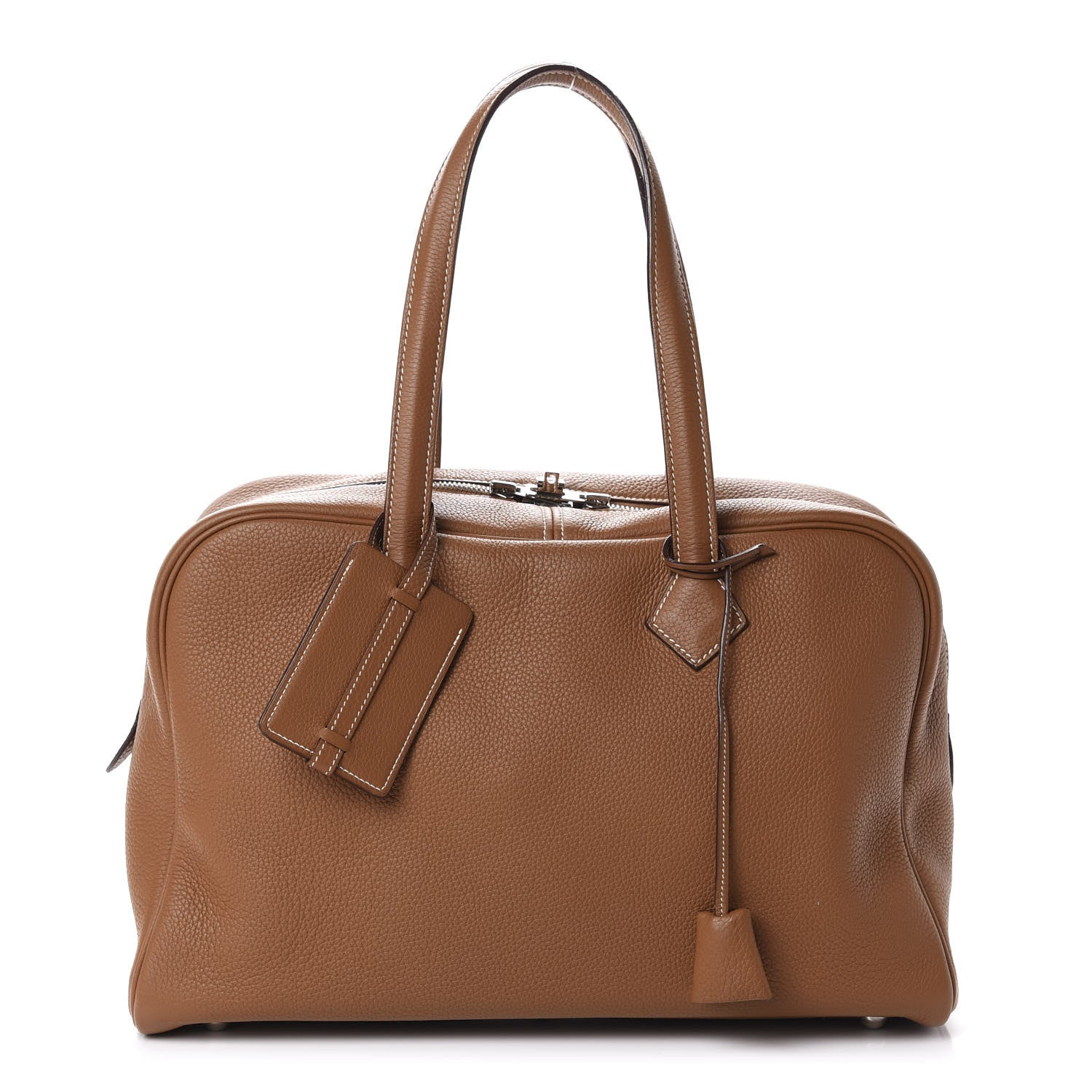 Hermes Taurillon Clemence Victoria II 35 Gold 1 of 12