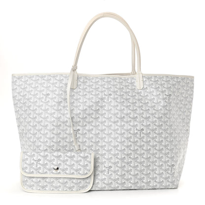 Goyard Goyardine Saint Louis GM White 3 of 10