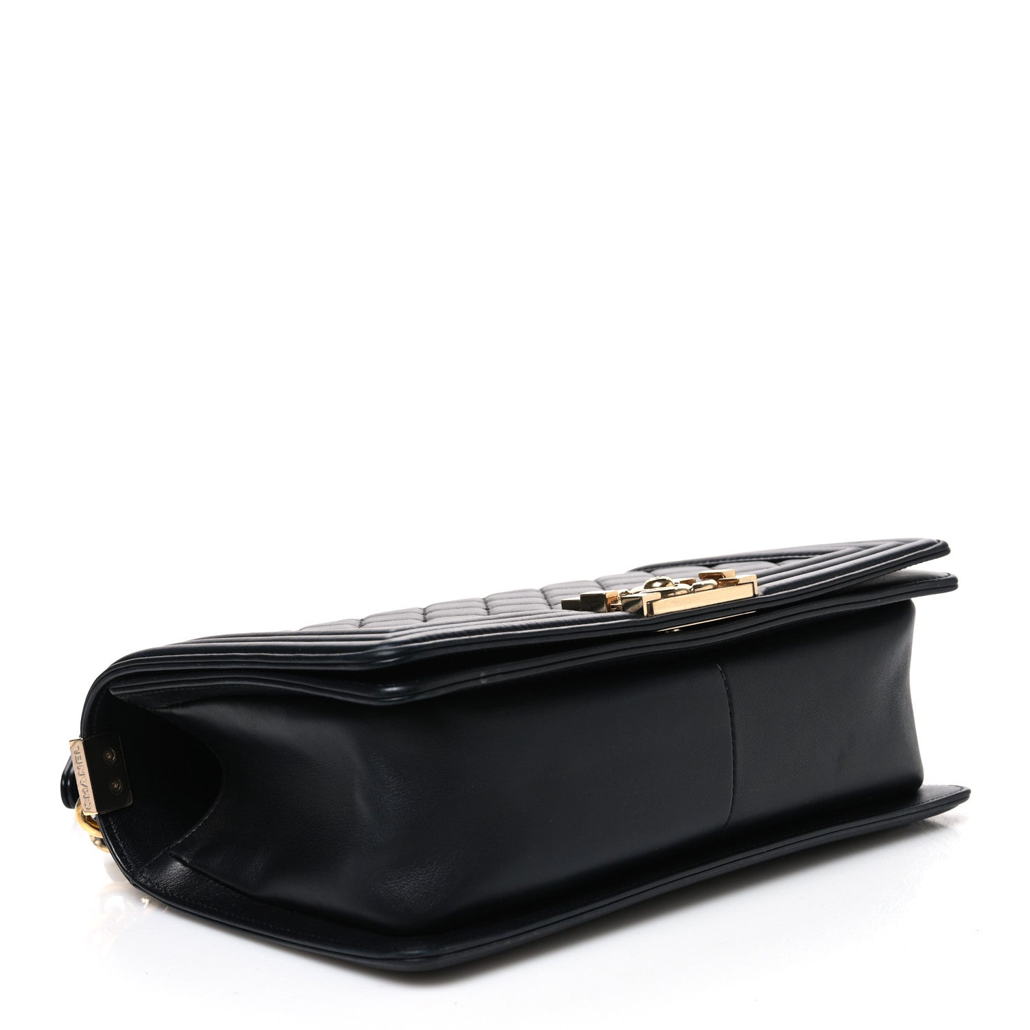 Chanel Lambskin Quilted Medium Boy Flap Black 4 of 12