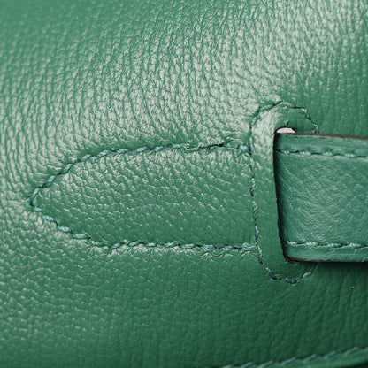 Hermes Epsom Birkin 35 Vert Vertigo 21 of 38