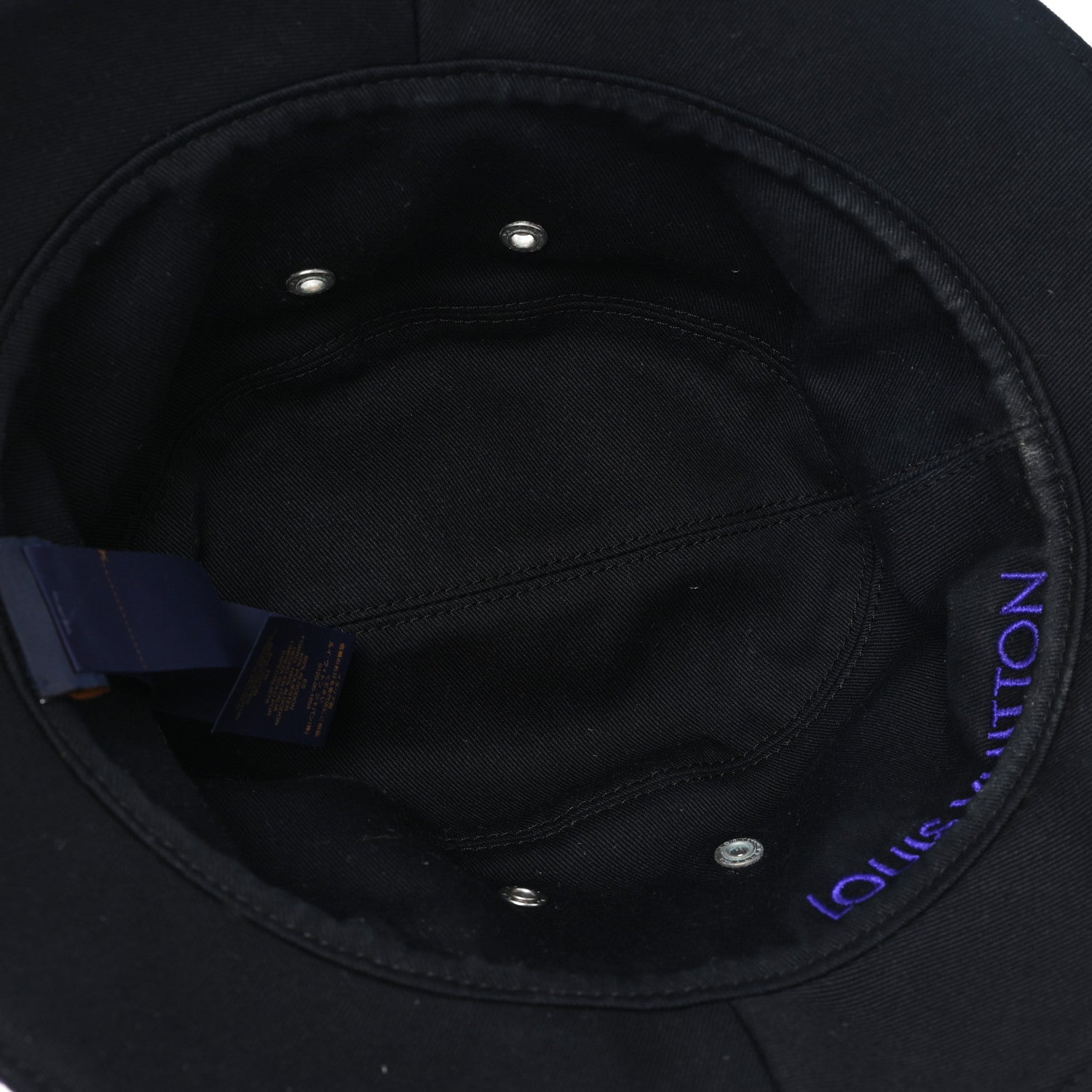 Louis Vuitton Monogram Denim Essential Bucket Hat 60 Violet 7 of 8