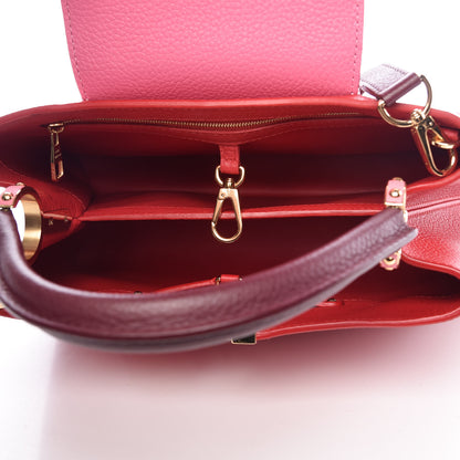 Louis Vuitton Taurillon Multicolor Capucines PM Rouge Carmine 5 of 8