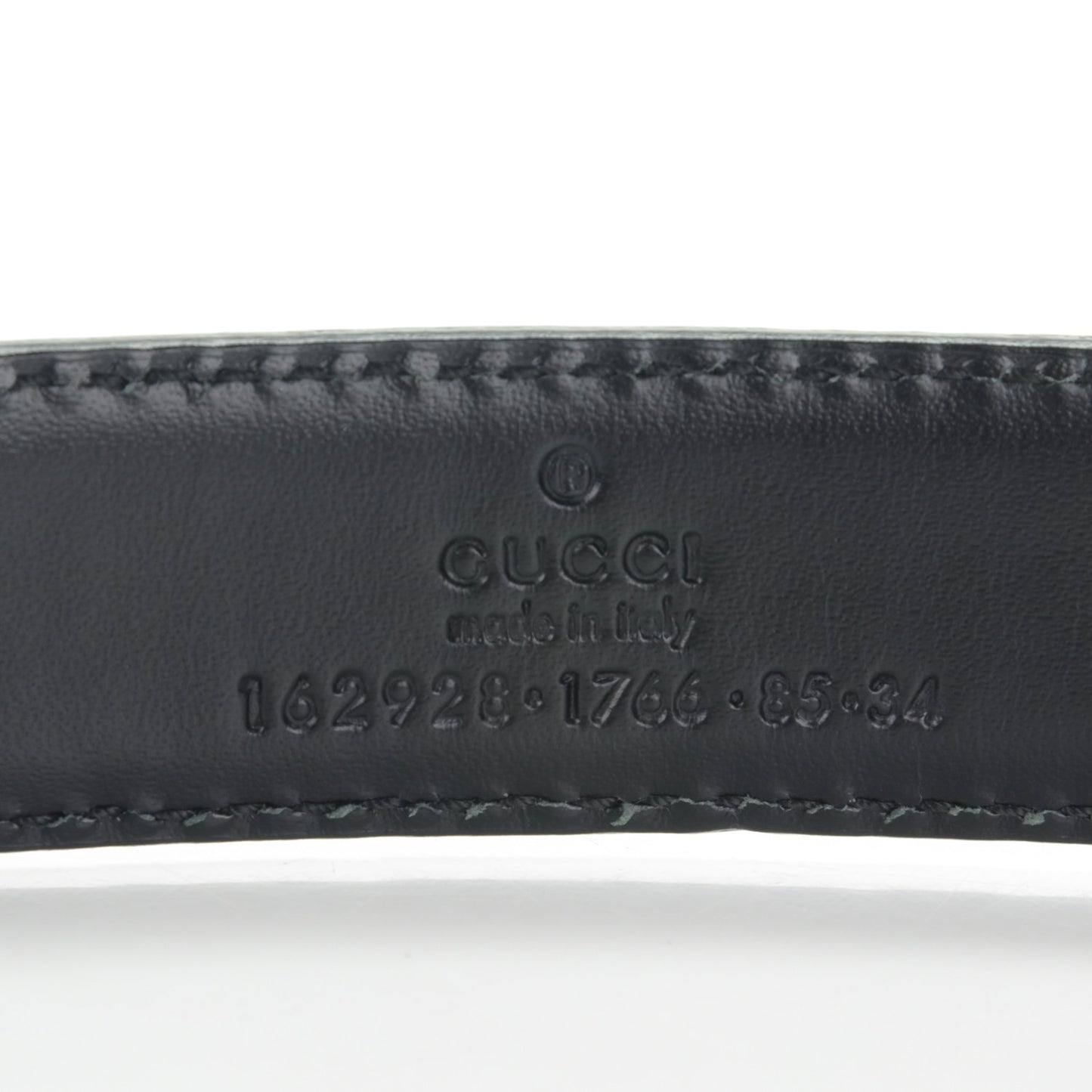 Guccissima Belt 85 34 Balck