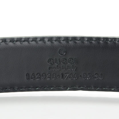 Gucci Guccissima Belt 85 34 Balck 4 of 7