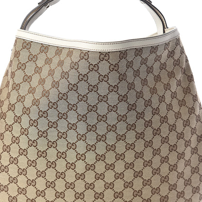 Gucci Monogram Large Wave Hobo Off White 7 of 9
