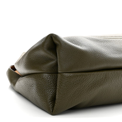 Gucci Grained Calfskin Softbit Maxi Shoulder Bag Forest Green 9 of 10