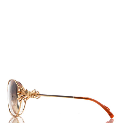 Chanel Butterfly Bow Sunglasses 4180 Gold 3 of 9